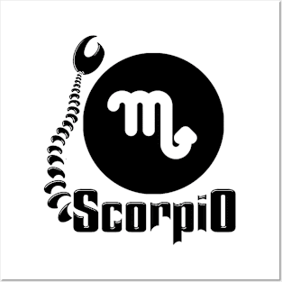 Scorpio Star Sign Posters and Art